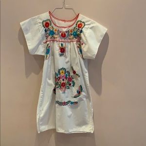Vintage embroidered dress